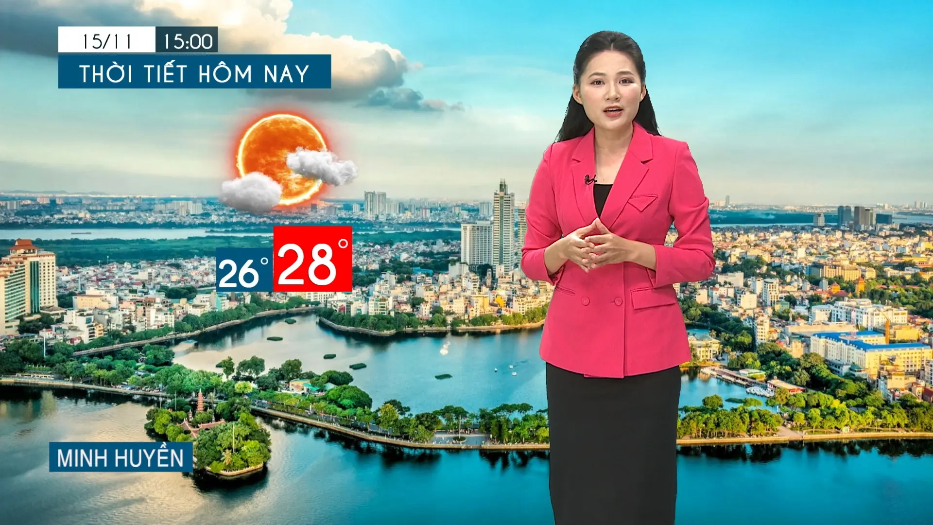 Dự báo thời tiết tối | 15/11/2025